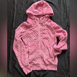 Pink Jacket with Textured Design